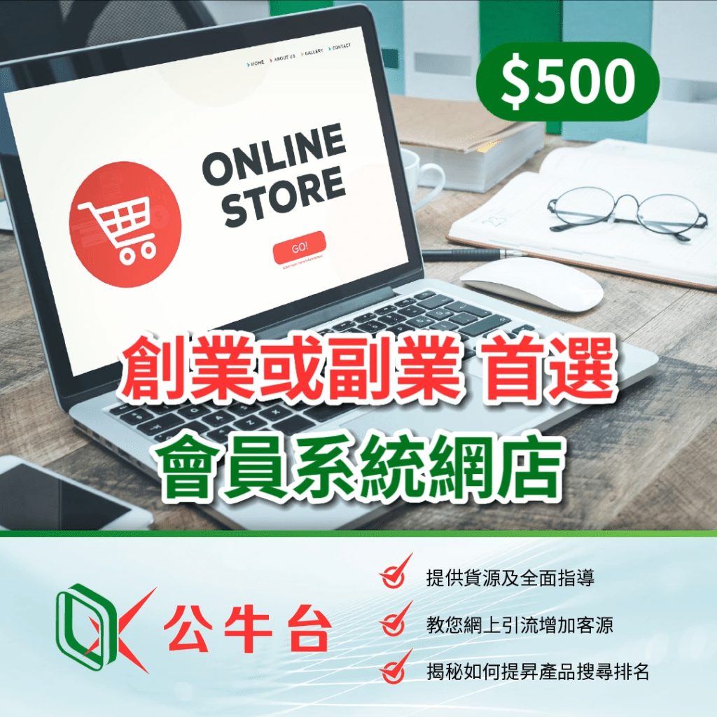 創業或副業 首選 會員積分網店課程 2 图片 20230525141333